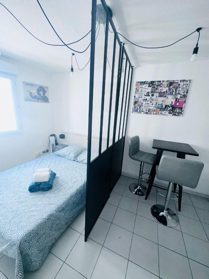 Studio Gare St Roch Avec Box De Garage Lägenhet Montpellier Exteriör bild